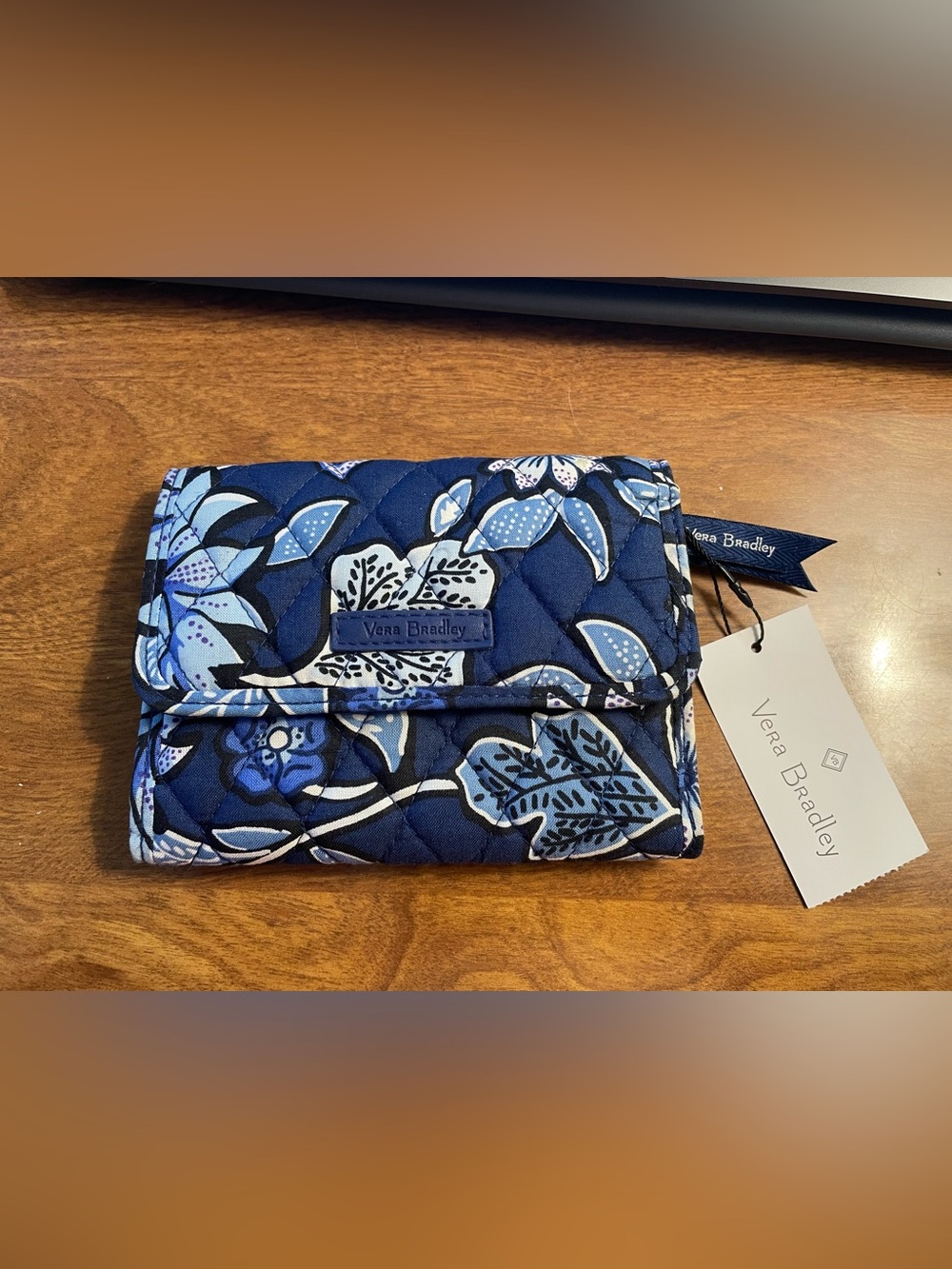 Vera Bradley Euro Wallet in Tropics Tapestry NWT